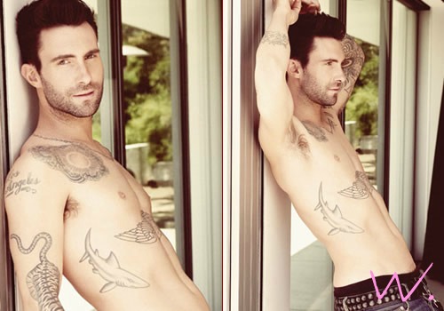 Adam Levine is ripping on'American Idol' and he's doing it shirtless